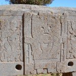 Stèle du site archéologique de Tiwanaku